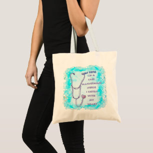 Bolsa Tote Case Manager Nurse Heart