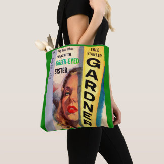 Bolsa Tote Caso da Irmã Olhada Verde