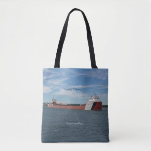 Bolsa Tote Cason J. Callaway por todo o lado na sacola