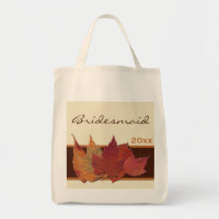 Castanho Laranja Caseira Folhas Secas Bridesmaid B