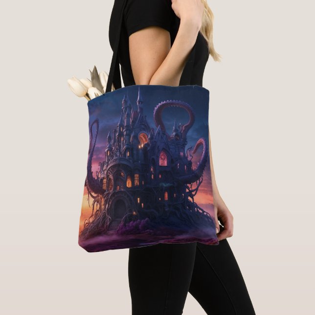 Bolsa Tote Castelo Cósmico de Éons Muito Passados (Close Up)
