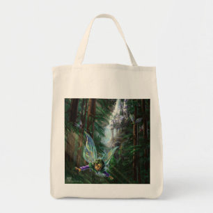 Bolsa Tote Castelo da fada da fantasia