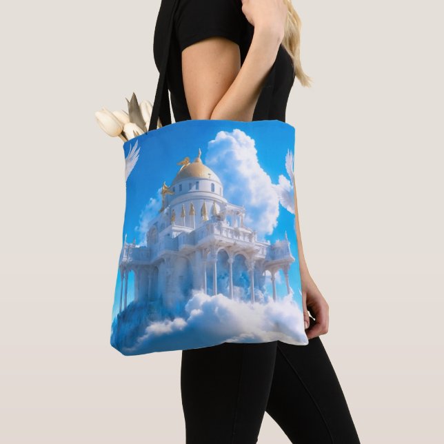 Bolsa Tote Castelo de Aspirações Lofty (Close Up)