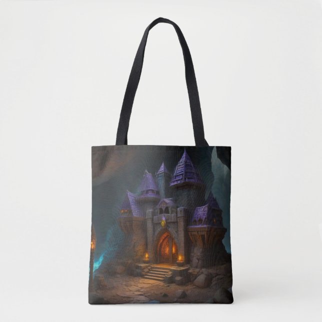 Bolsa Tote Castelo de Dwarven da Forge do Blacksmith (Frente)