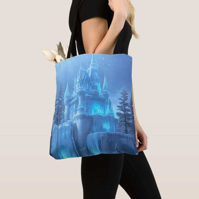Bolsa Tote Castelo de Gelo de Sonhos Congelados (Close Up)