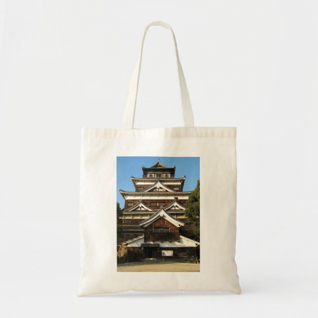 Bolsa Tote Castelo de Hiroshima 広 島 城, Hiroshima, Japão (Frente)