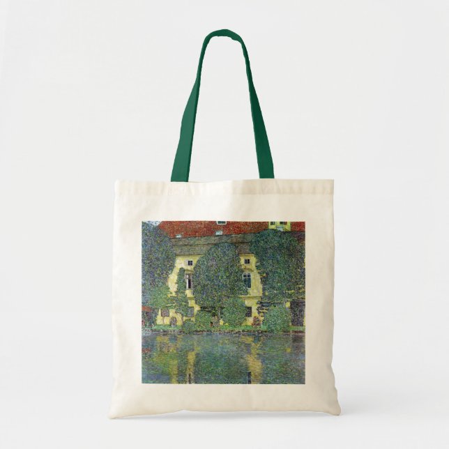 Bolsa Tote Castelo de Kammer no Attersee III por Gustav Klimt (Frente)