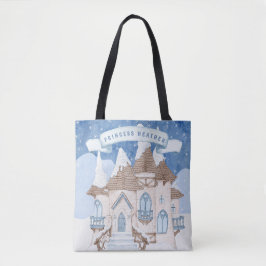 Bolsa Tote Castelo de Snowy Winter