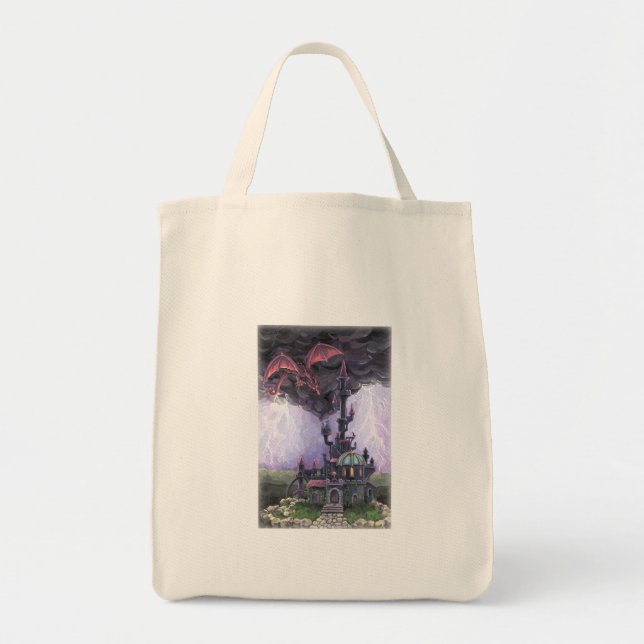 Bolsa Tote Castelo do Dragão (Frente)