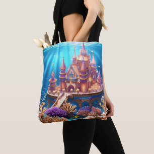 Bolsa Tote Castelo do Reino Submarino