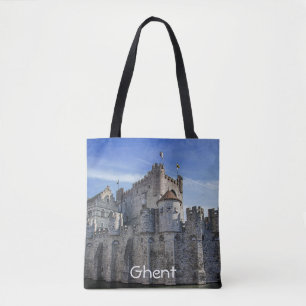 Bolsa Tote Castelo dos Condes em Gand.