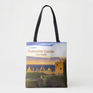 Bolsa Tote Castelo Dunnottar da Trendy Scotland - Clan Keith