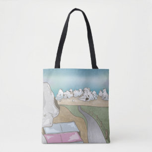 Bolsa Tote Castelo Hill Boulding Nova Zelândia