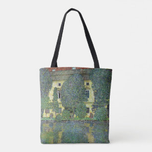 Bolsa Tote Castelo Kammer no Attersee III de Gustav Klimt