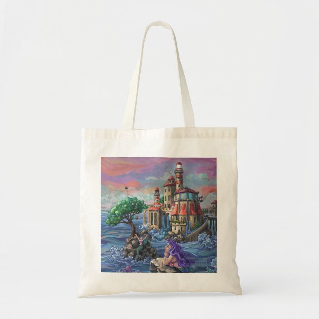 Bolsa Tote Castelo Mermaid (Frente)