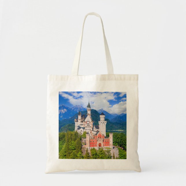 Bolsa Tote Castelo Neuschwanstein Alemanha (Frente)