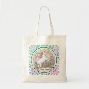 Bolsa Tote Castelo Pegasus Unicórnio 