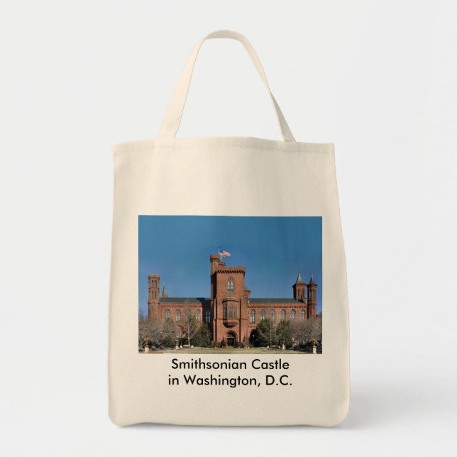 Bolsa Tote Castelo Smithsonian em Washington, D.C. (Frente)