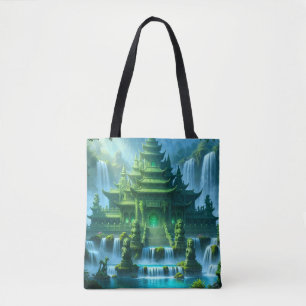 Bolsa Tote Castelo Templo do Trono de Jade Secreto