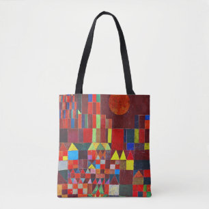 Bolsa Tote Castle e Sun, Paul Klee