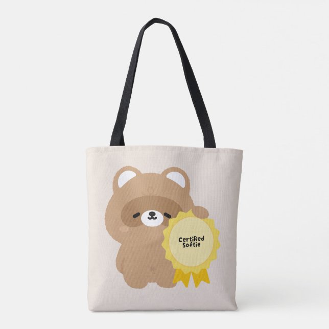 Bolsa Tote Castor Sensível Certificado (Verso)