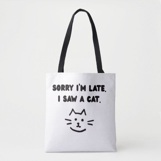 Bolsa Tote cat (Frente)