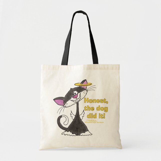 Bolsa Tote Cat Angel (Frente)