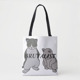 BOLSA TOTE CAT BRUTALISTA