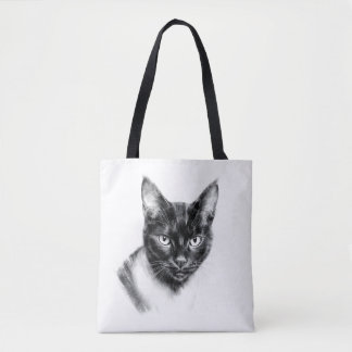 Bolsa Tote Cat Charcoal