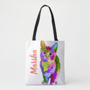 Bolsa Tote Cat. de Artísticos Contemporâneos de Nome Editável