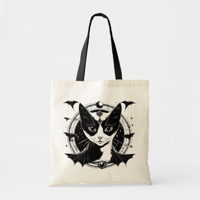 Bolsa Tote Cat e Bats I (Frente)