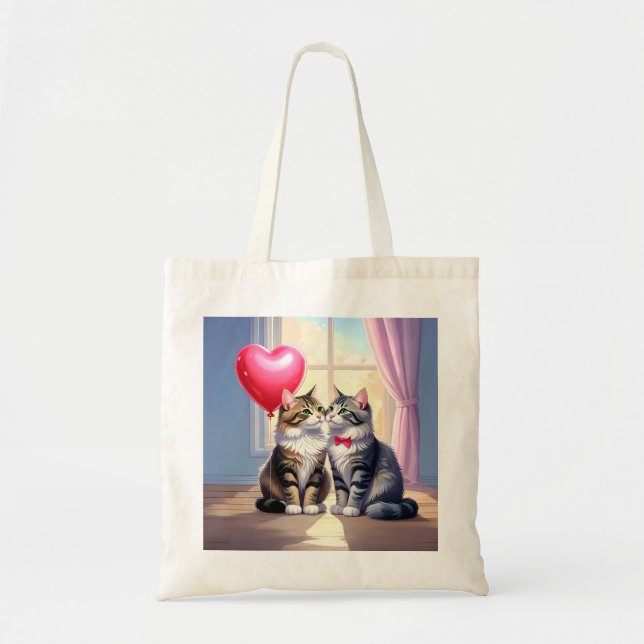 Bolsa Tote Cat Love (Frente)