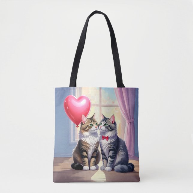 Bolsa Tote Cat Love (Frente)