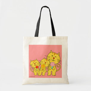 Bolsa Tote Cat Love Lollipop Bag