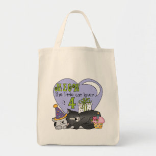 Bolsa Tote Cat Lover 4º t-shirts e presentes