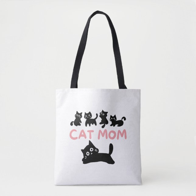 Bolsa Tote Cat Mãe (Frente)