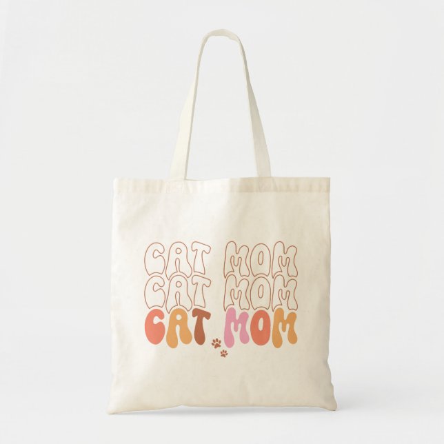 Bolsa Tote Cat Mãe (Frente)