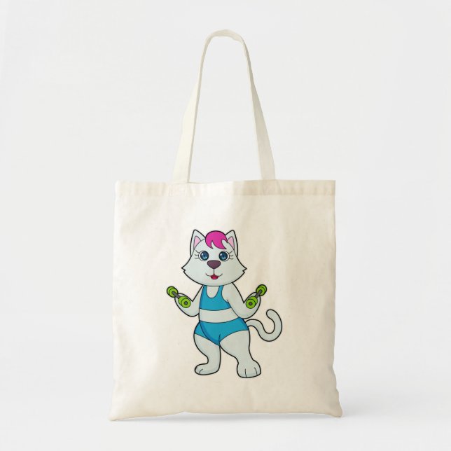 Bolsa Tote Cat Malhação Dumbbell (Frente)