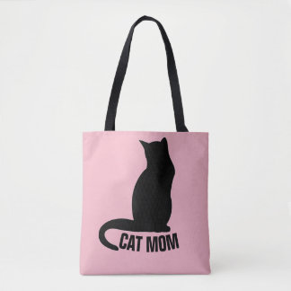 Bolsa Tote CAT MOM PinkTote Purse