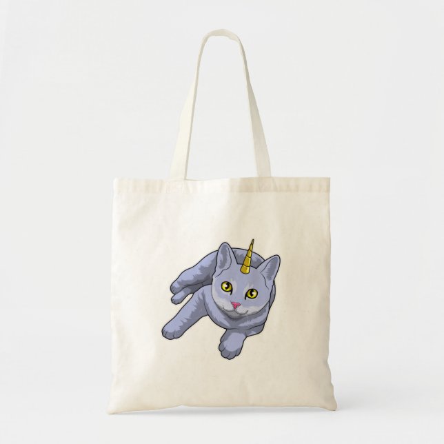 Bolsa Tote Cat Unicorn (Frente)