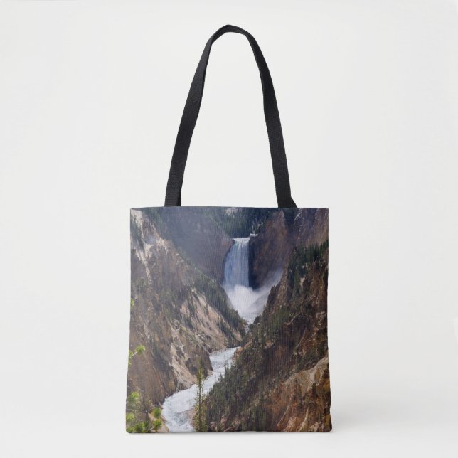 Bolsa Tote Cataratas Inferiores de Yellowstone (Frente)