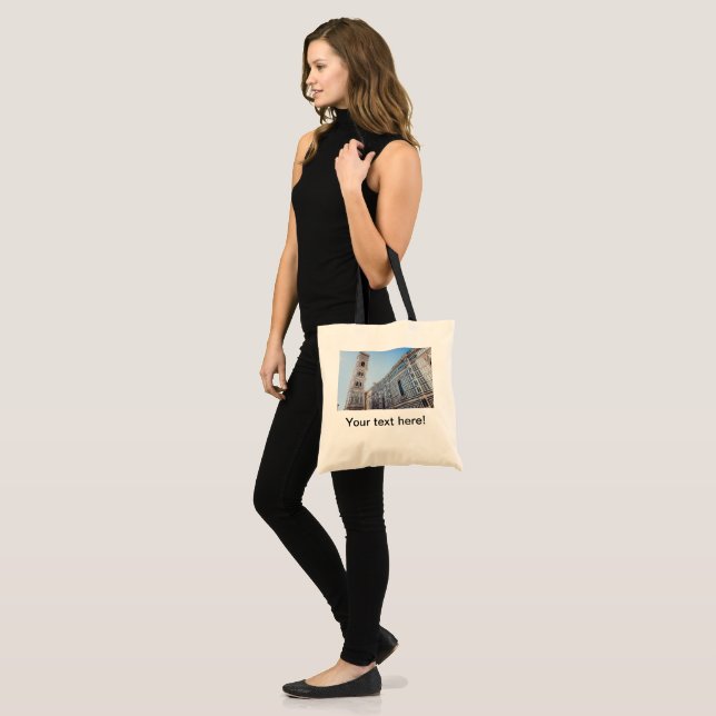 Bolsa Tote Catedral de Florença (Frente (modelo))