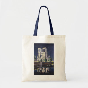 Bolsa Tote Catedral de Notre Dame Paris Vintage França