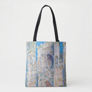 Bolsa Tote Catedral de Rouen (Luz do Sol), Monet