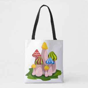 Bolsa Tote Catedral Magia de Cogumelos Thunder_Cove