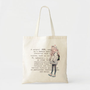 Bolsa Tote Catgirl