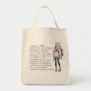 Bolsa Tote Catgirl