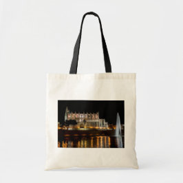 Bolsa Tote Cathedral of Palma de Mallorca at night - Spain