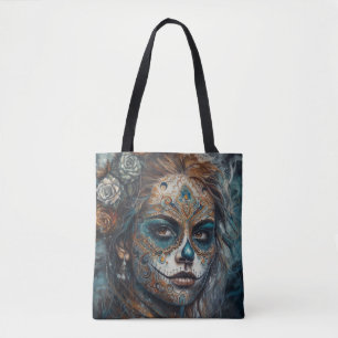 Bolsa Tote Catrina Azul