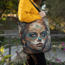 Bolsa Tote Catrina Azul